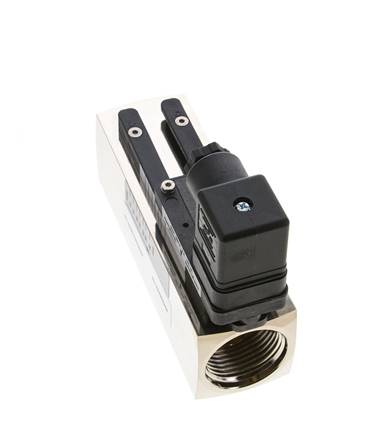 Interruptor de caudal de área variable para aceite 10-30 l/min 250 bar G1'' de latón