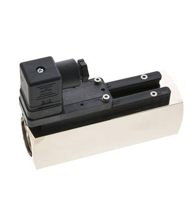 Interruptor de caudal de área variable para aceite 10-30 l/min 250 bar G1'' de latón
