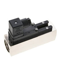Interruptor de caudal de área variable para aceite 15-45 l/min 250 bar G1'' de latón