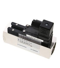 Interruptor de caudal de área variable para aceite 30-90 l/min 250 bar G1'' de latón