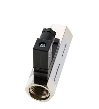 Interruptor de caudal de área variable para agua 0.8-3.2 l/min 300 bar G1/2'' de latón