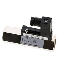 Interruptor de caudal de área variable para agua 2-7 l/min 300 bar G1/2'' de latón