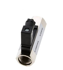 Interruptor de caudal de área variable para agua 2-7 l/min 300 bar G1/2'' de latón