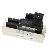 Interruptor de caudal de área variable para agua 10-30 l/min 250 bar G1'' de latón