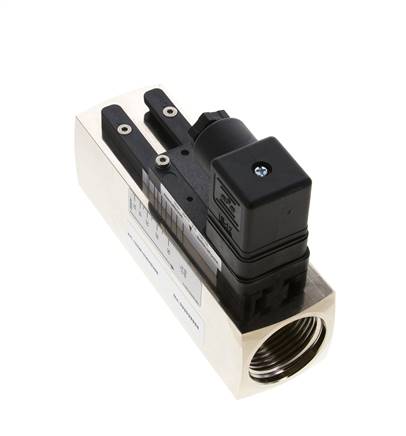 Interruptor de caudal de área variable para agua 10-30 l/min 250 bar G1'' de latón