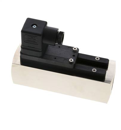 Interruptor de caudal de área variable para agua 10-30 l/min 250 bar G1'' de latón