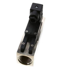Interruptor de caudal de área variable para agua 10-30 l/min 250 bar G1'' de latón
