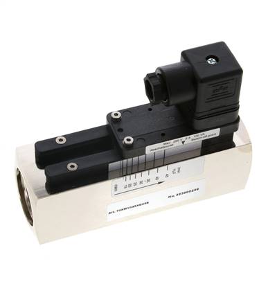Interruptor de caudal de área variable para agua 15-45 l/min 250 bar G1'' de latón