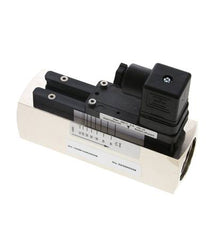 Interruptor de caudal de área variable para agua 15-45 l/min 250 bar G1'' de latón