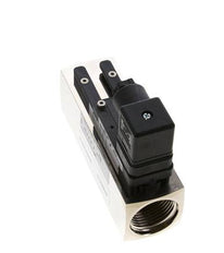 Interruptor de caudal de área variable para agua 15-45 l/min 250 bar G1'' de latón