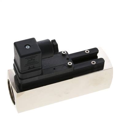 Interruptor de caudal de área variable para agua 15-45 l/min 250 bar G1'' de latón