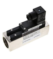 Interruptor de caudal de área variable para agua 20-60 l/min 250 bar G1'' de latón