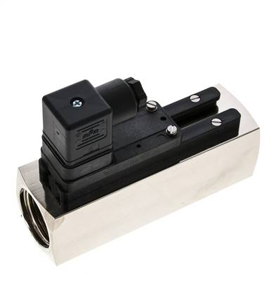 Interruptor de caudal de área variable para agua 20-60 l/min 250 bar G1'' de latón