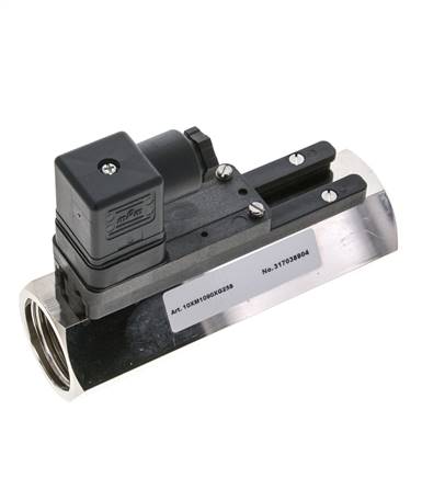 Interruptor de caudal de área variable para agua 30-90 l/min 250 bar G1'' de latón
