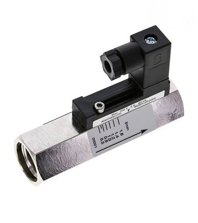Interruptor de caudal de área variable para aceite 0.5-1.6 l/min 350 bar G1/2'' de acero inoxidable