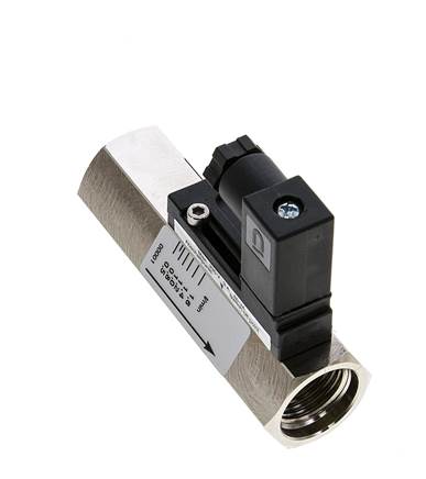 Interruptor de caudal de área variable para aceite 0.5-1.6 l/min 350 bar G1/2'' de acero inoxidable