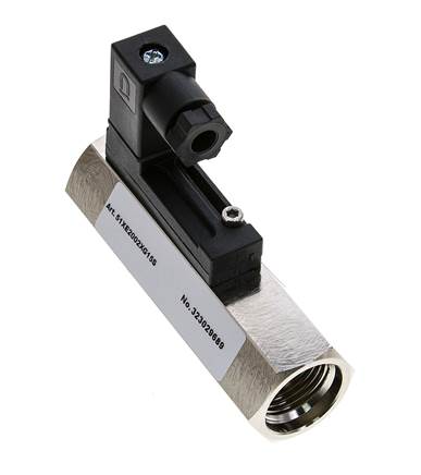 Interruptor de caudal de área variable para aceite 0.5-1.6 l/min 350 bar G1/2'' de acero inoxidable