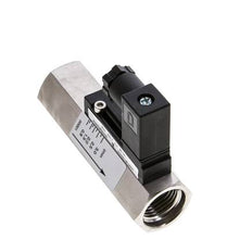 Interruptor de caudal de área variable para aceite 0.8-3 l/min 350 bar G1/2'' de acero inoxidable