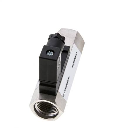Interruptor de caudal de área variable para aceite 0.8-3 l/min 350 bar G1/2'' de acero inoxidable