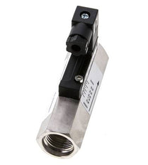 Interruptor de caudal de área variable para aceite 0.8-3 l/min 350 bar G1/2'' de acero inoxidable