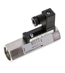Interruptor de caudal de área variable para aceite 2-7 l/min 350 bar G1/2'' de acero inoxidable