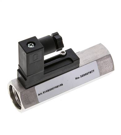 Interruptor de caudal de área variable para aceite 2-7 l/min 350 bar G1/2'' de acero inoxidable