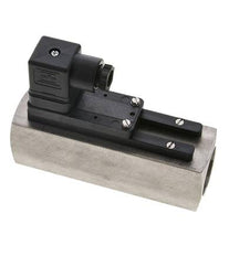 Interruptor de caudal de área variable para aceite 3-10 l/min 300 bar G1'' de acero inoxidable
