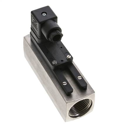 Interruptor de caudal de área variable para aceite 3-10 l/min 300 bar G1'' de acero inoxidable