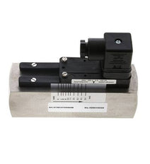 Interruptor de caudal de área variable para aceite 5-15 l/min 300 bar G1'' de acero inoxidable