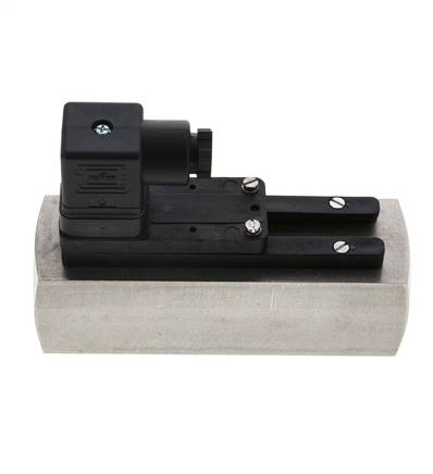 Interruptor de caudal de área variable para aceite 5-15 l/min 300 bar G1'' de acero inoxidable
