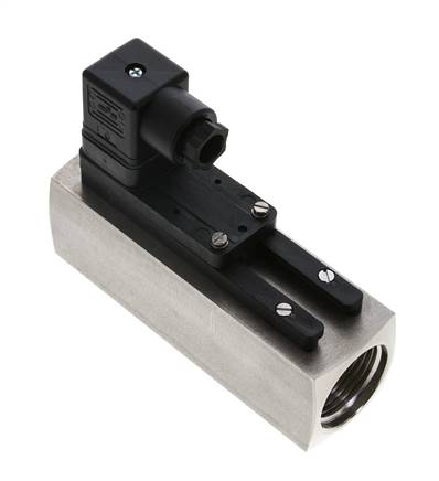 Interruptor de caudal de área variable para aceite 5-15 l/min 300 bar G1'' de acero inoxidable