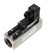 Interruptor de caudal de área variable para aceite 5-15 l/min 300 bar G1'' de acero inoxidable