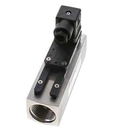 Interruptor de caudal de área variable para aceite 8-24 l/min 300 bar G1'' de acero inoxidable