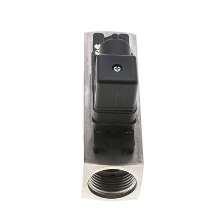 Interruptor de caudal de área variable para aceite 10-30 l/min 300 bar G1'' de acero inoxidable