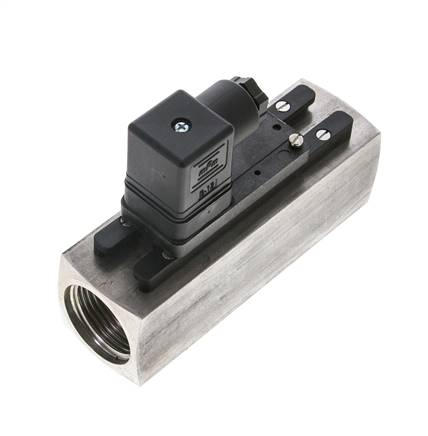 Interruptor de caudal de área variable para aceite 10-30 l/min 300 bar G1'' de acero inoxidable