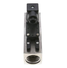 Interruptor de caudal de área variable para aceite 10-30 l/min 300 bar G1'' de acero inoxidable
