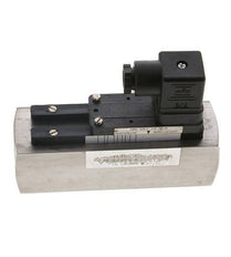 Interruptor de caudal de área variable para aceite 30-90 l/min 300 bar G1'' de acero inoxidable