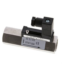 Interruptor de caudal de área variable para agua 0.4-1.8 l/min 350 bar G1/2'' de acero inoxidable