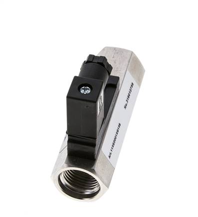 Interruptor de caudal de área variable para agua 0.4-1.8 l/min 350 bar G1/2'' de acero inoxidable
