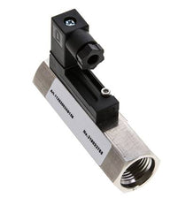 Interruptor de caudal de área variable para agua 0.8-3.2 l/min 350 bar G1/2'' de acero inoxidable