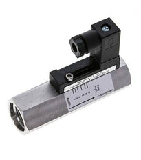Interruptor de caudal de área variable para agua 2-7 l/min 350 bar G1/2'' de acero inoxidable