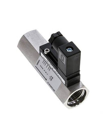 Interruptor de caudal de área variable para agua 2-7 l/min 350 bar G1/2'' de acero inoxidable