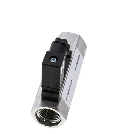 Interruptor de caudal de área variable para agua 2-7 l/min 350 bar G1/2'' de acero inoxidable