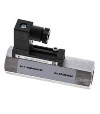 Interruptor de caudal de área variable para agua 2-7 l/min 350 bar G1/2'' de acero inoxidable