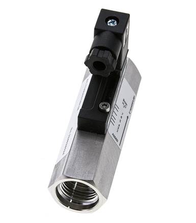 Interruptor de caudal de área variable para agua 2-7 l/min 350 bar G1/2'' de acero inoxidable