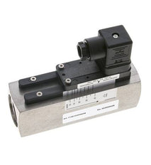 Interruptor de caudal de área variable para agua 10-30 l/min 300 bar G1'' de acero inoxidable