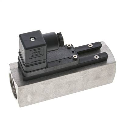 Interruptor de caudal de área variable para agua 10-30 l/min 300 bar G1'' de acero inoxidable