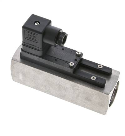 Interruptor de caudal de área variable para agua 10-30 l/min 300 bar G1'' de acero inoxidable