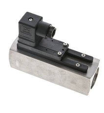 Interruptor de caudal de área variable para agua 10-30 l/min 300 bar G1'' de acero inoxidable