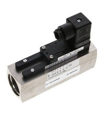 Interruptor de caudal de área variable para agua 15-45 l/min 300 bar G1'' de acero inoxidable
